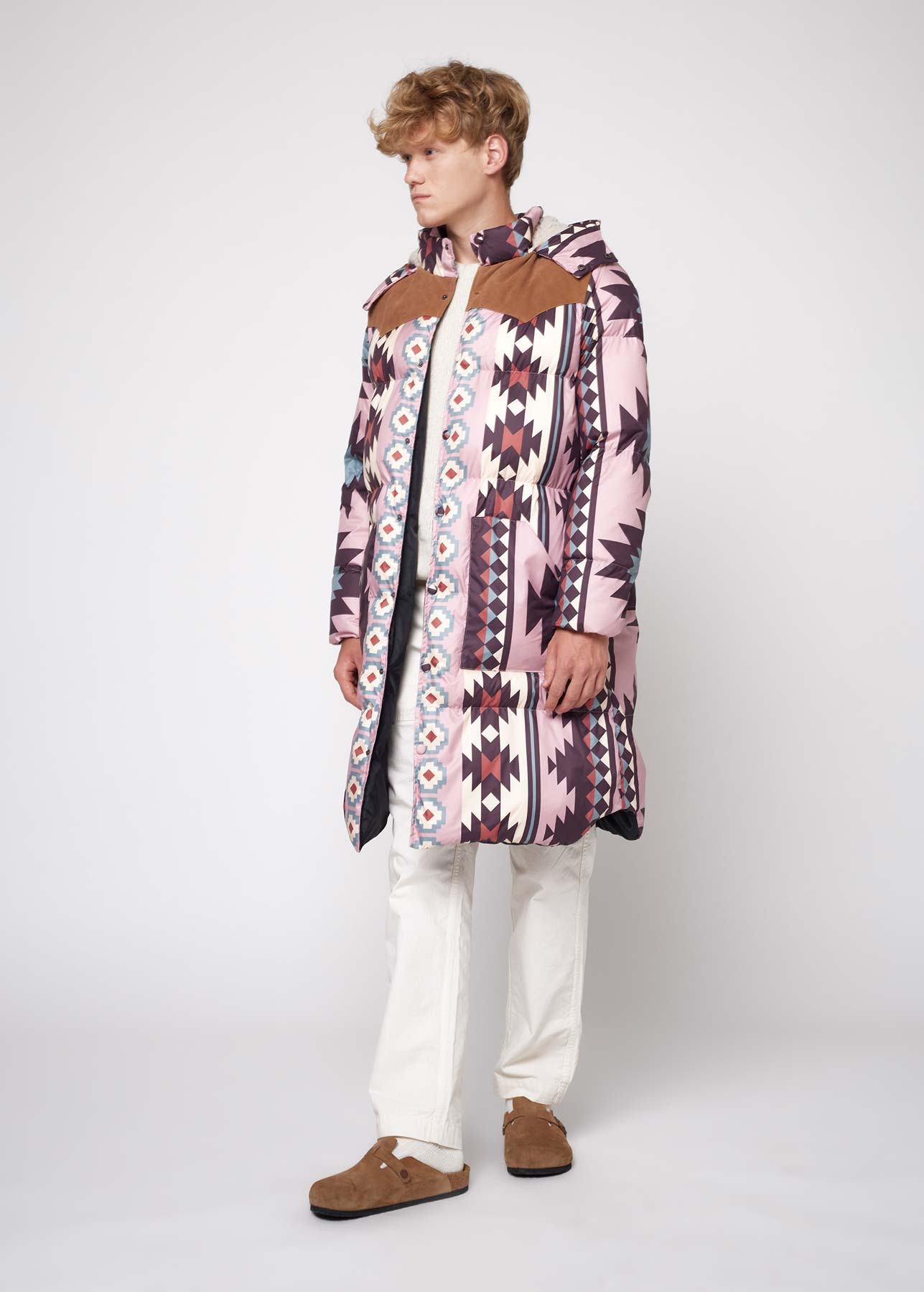 BLAST-OFF BELLATRIX AZTEC QUILTED PUFFER JACKET