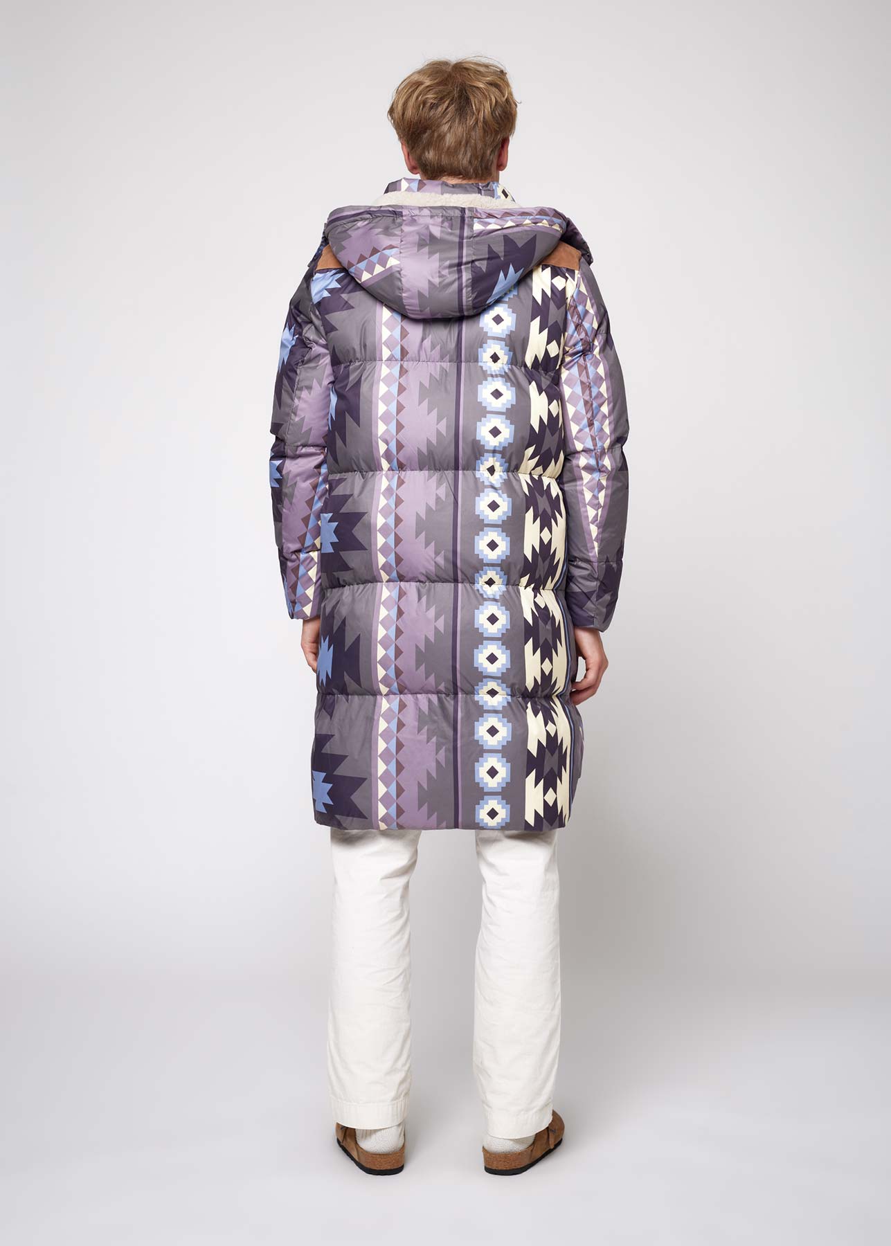 BLAST-OFF BELLATRIX AZTEC QUILTED PUFFER JACKET