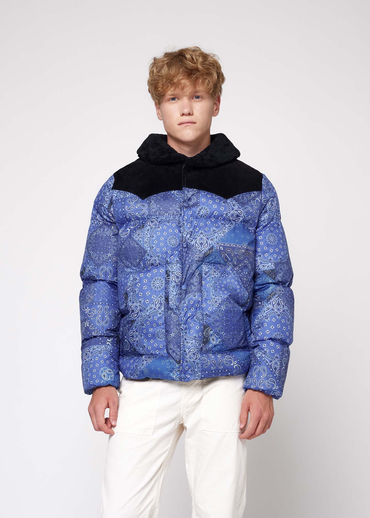 BLAST-OFF BELLATRIX AZTEC QUILTED PUFFER JACKET